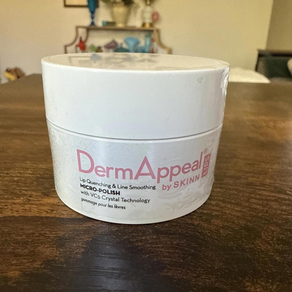SKINN DermAppeal Lip Quenching & Line Smoothing Micro-Polish 1 oz NEW/SEALED